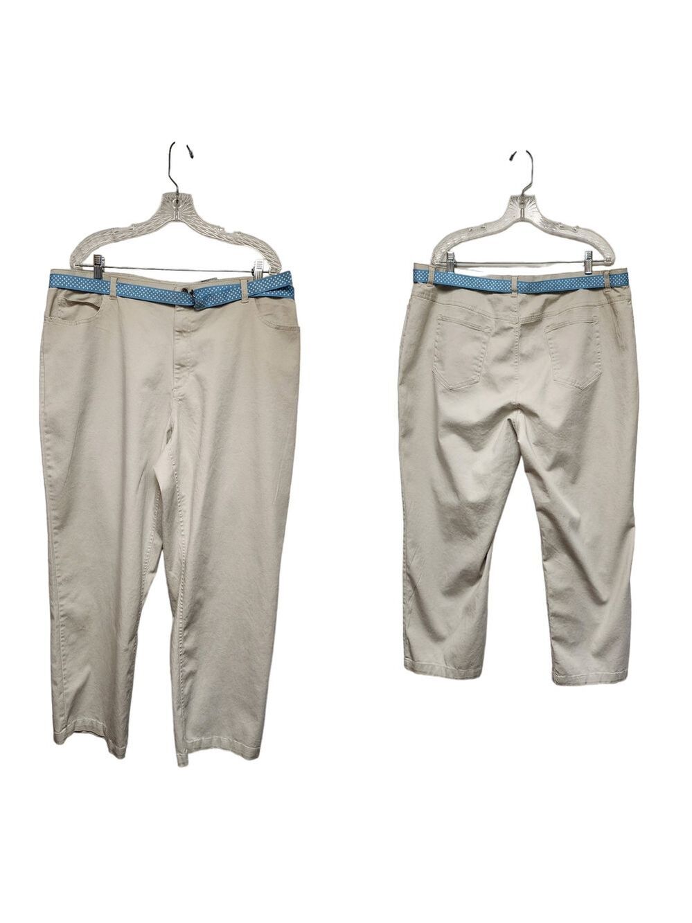 White Stag Stretch Twill Straight Leg Jean Pants Size 22W Average